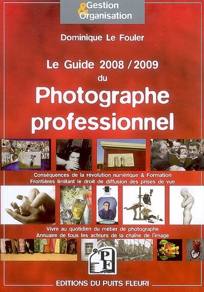 Front cover_Le guide 2008-2009 du photographe professionnel
