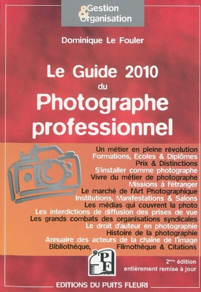 Front cover_Le guide 2010 du photographe professionnel