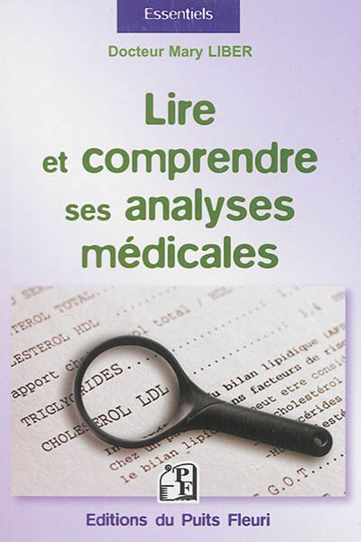 Couverture_Lire et comprendre ses analyses médicales
