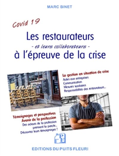 Front cover_Les restaurateurs et leurs collaborateurs à l'épreuve de la crise