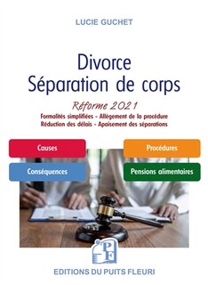 Front cover_Divorce, séparation de corps