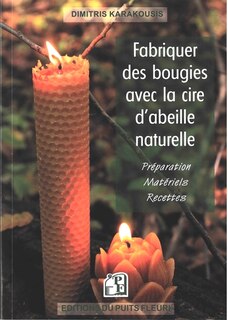 Front cover_Fabriquer des bougies avec la cire d'abeille naturelle