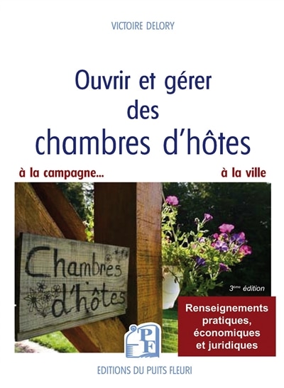 Couverture_Ouvrir et gérer des chambres d'hôtes