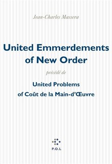 Front cover_United emmerdements of New Order ; United problems of coût de la main-d'oeuvre