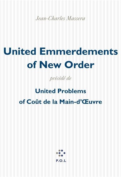 Front cover_United emmerdements of New Order ; United problems of coût de la main-d'oeuvre