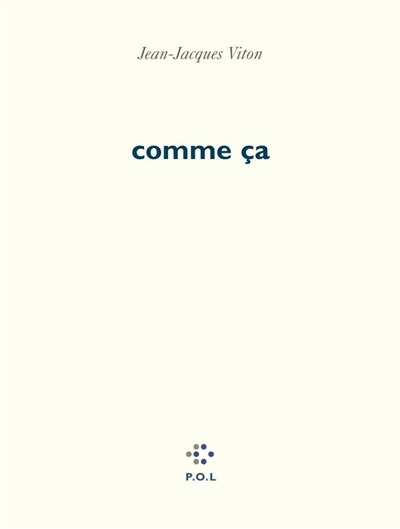 Front cover_Comme &ccedil;a