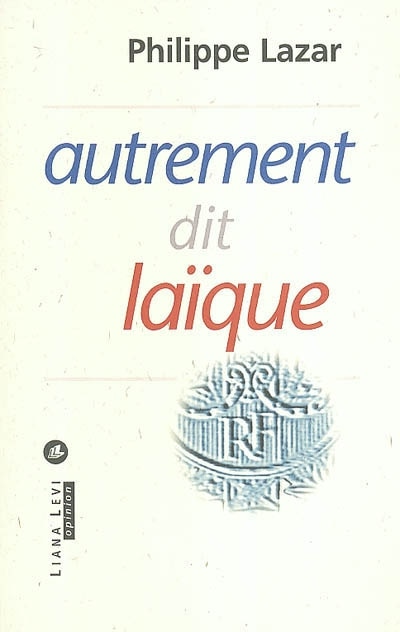 Front cover_Autrement dit laïque