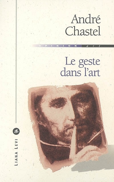 Front cover_Le geste dans l'art