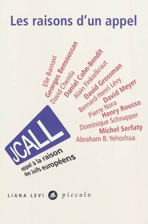 Front cover_JCall : les raisons d'un appel : appel à la raison des Juifs européens