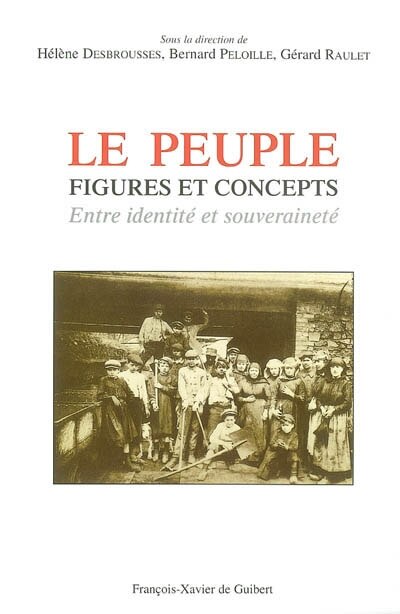Front cover_Le peuple, figures et concepts