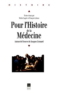 Front cover_Pour l'histoire de la médecine