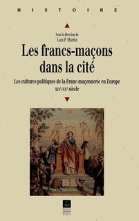 Front cover_Les francs-maçons dans la cité