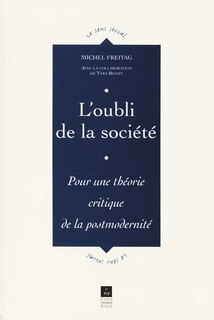 Front cover_L' oubli de la société