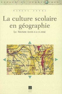 Front cover_La culture scolaire en géographie