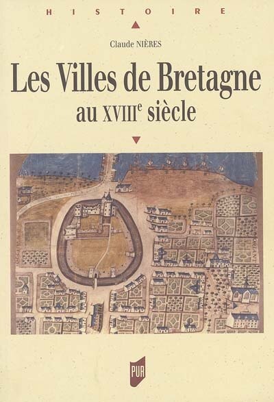 Couverture_Les villes de Bretagne au XVIIIe siècle
