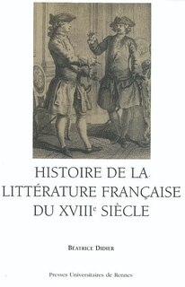 Front cover_Histoire de la littérature française du XVIIIe siècle