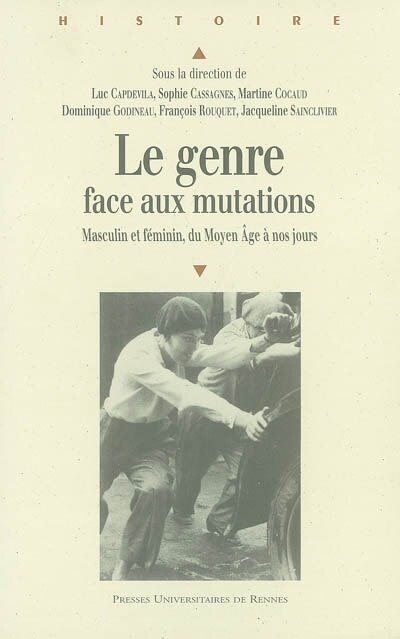 Front cover_Le genre face aux mutations