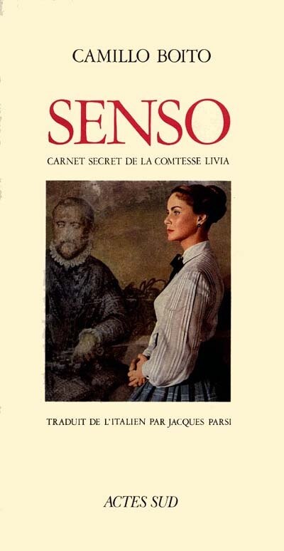 Couverture_Senso : carnet secret de la comtesse Livia