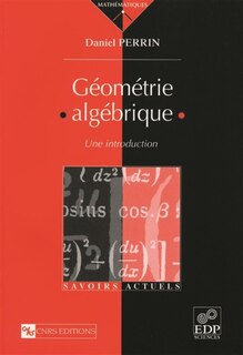 Front cover_Géométrie algébrique : une introduction