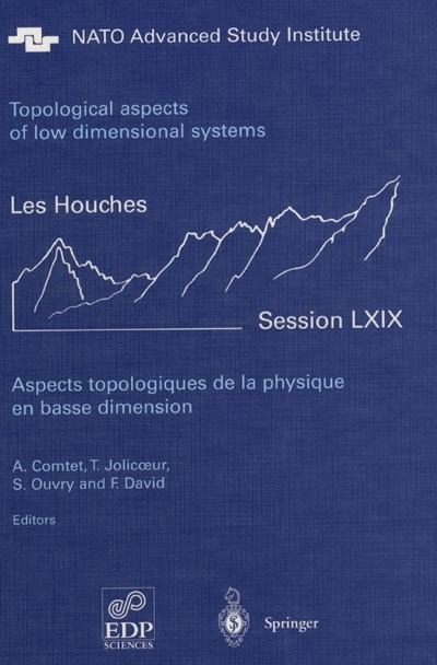 Front cover_Aspects topologiques de la physique en basse dimension = Topological aspects of low dimensional systems