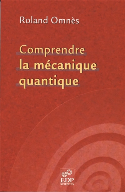 Front cover_Comprendre la mécanique quantique