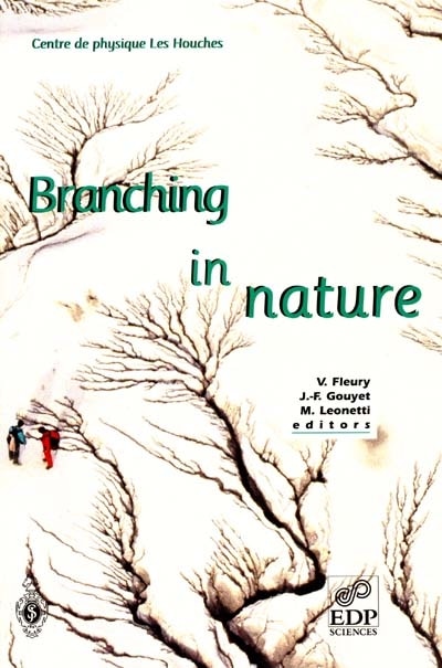 Couverture_Branching in nature : dynamics and morphogenesis of branching structures, from cell to river networks : Les Houches School, october 11-15, 1999