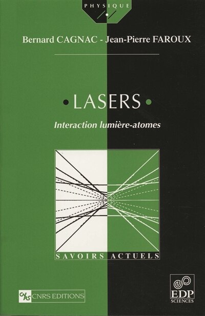 Couverture_Lasers : interaction lumière-atomes