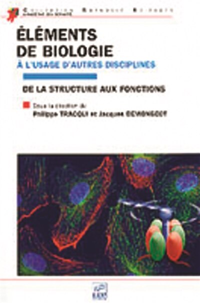 Front cover_Eléments de biologie à l'usage d'autres disciplines