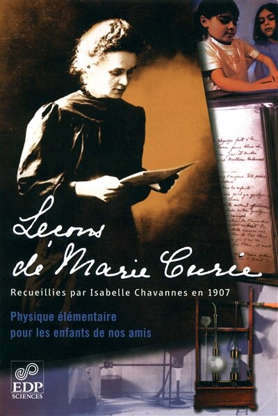 Front cover_Leçons de Marie Curie : physique élémentaire pour les enfants de nos amis