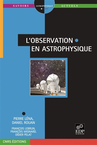 Front cover_L' observation en astrophysique