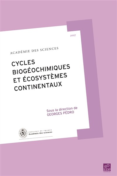 Couverture_Cycles biog&eacute;ochimiques et &eacute;cosyst&egrave;mes continentaux