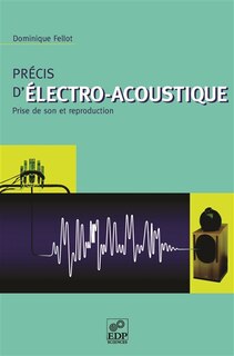 Front cover_Précis d'électro-acoustique : prise de son et reproduction