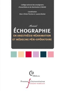 Front cover_Manuel d'échographie en anesthésie-réanimation et médecine péri-opératoire