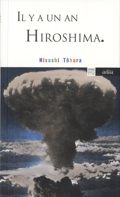 Front cover_Il y a un an Hiroshima