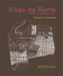 Couverture_Villas de Rome : choix des plus célèbres maisons de plaisance de Rome et de ses environs