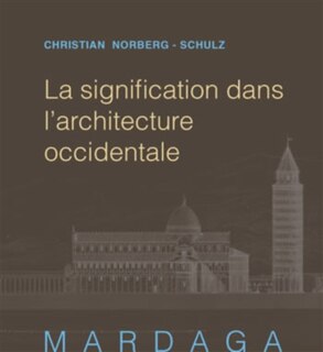 Front cover_La signification dans l'architecture occidentale
