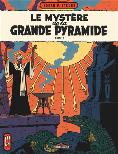 Couverture_Les aventures de Blake et Mortimer, Vol. 5. Le mystère de la grande pyramide, Vol. 2
