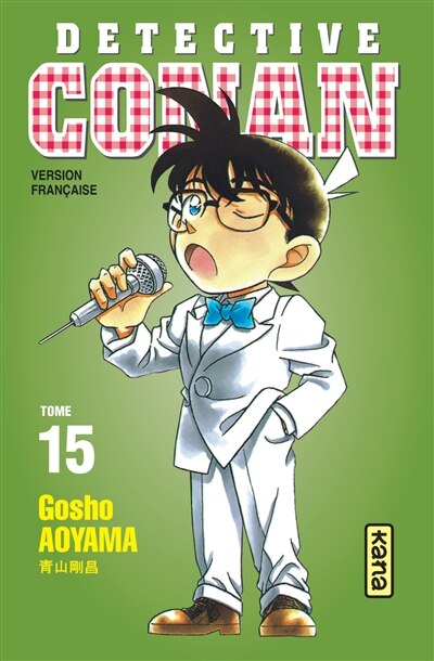 Front cover_Détective Conan, Vol. 15