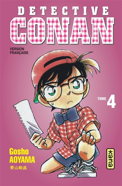 Front cover_Détective Conan, Vol. 4