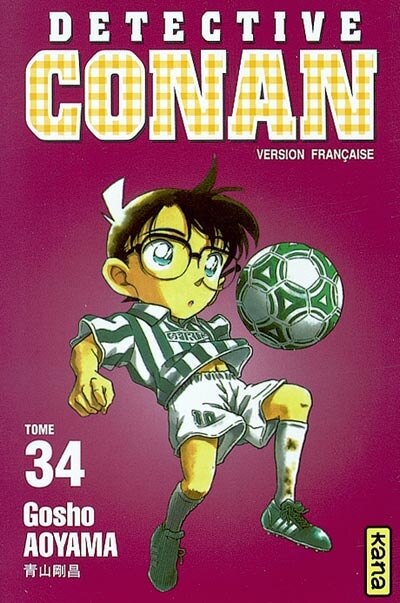 Front cover_Détective Conan, Vol. 34