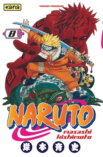 Front cover_Naruto, Vol. 8