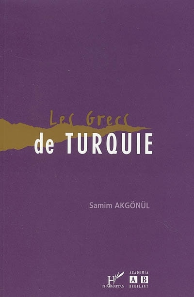 Front cover_Les Grecs de Turquie