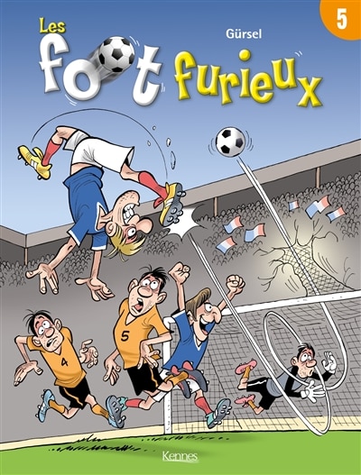Front cover_Les foot furieux, Vol. 5