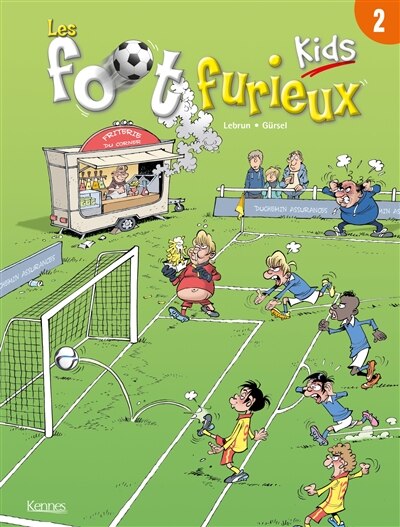 Front cover_Les foot furieux kids, Vol. 2