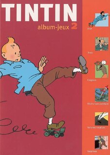Couverture_Tintin, album-jeux, Vol. 2