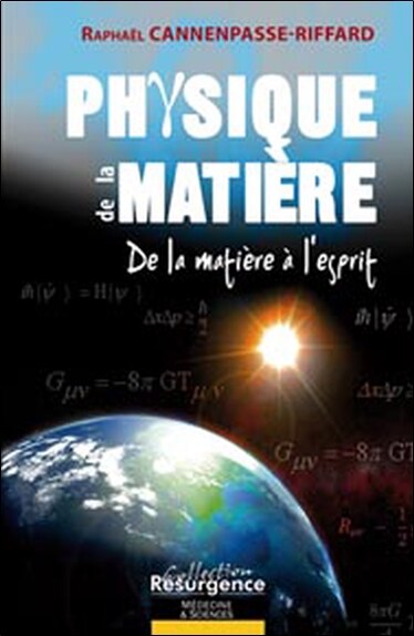 Couverture_Physique de la matière : de la matière à l'esprit