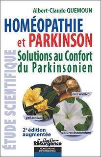Front cover_Homéopathie et Parkinson : solutions au confort du parkinsonien : étude scientifique