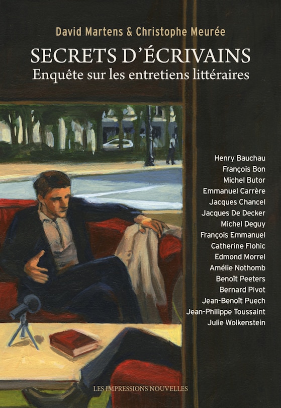 Couverture_Secrets d'écrivains : enquête sur les entretiens littéraires