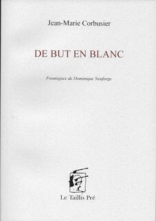 Front cover_De but en blanc