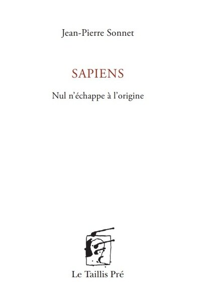 Couverture_Sapiens : nul n'échappe à l'origine